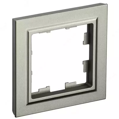 BRITE Рамка 4-мест. РУ-4-БрС сталь IEK