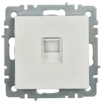BRITE Роз. комп. RJ45 кат.6 РК11-БрБ бел. IEK