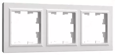 BRITE Рамка 3-мест. РУ-3-БрБ бел. IEK
