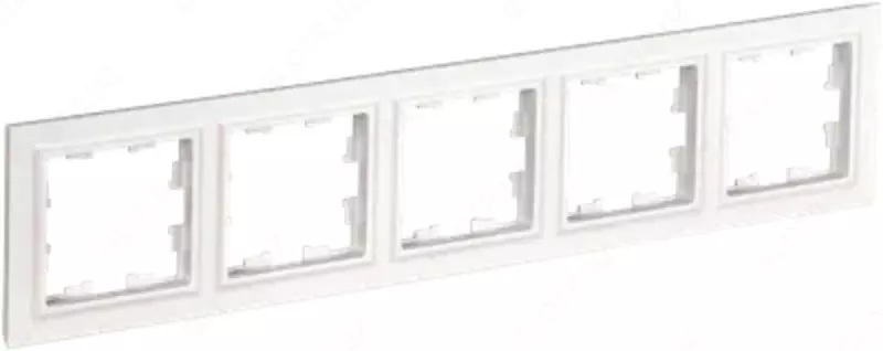 BRITE Рамка 5-мест. РУ-5-БрБ бел. IEK - 34 190 сум