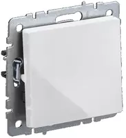 Выключатель BRITE 1-кл. самовозвратный 10А ВС10-1-4-БрБ белый IEK