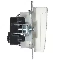 30 810 сум Розетка BRITE с з/к/ш с кр. 16А IP44 РСбш10-3-44-БрБ белый IEK