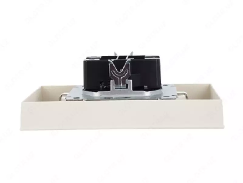 Розетка BRITE 2-я с з/к/ш 16А в сб. РСш12-3-БрБ белый IEK