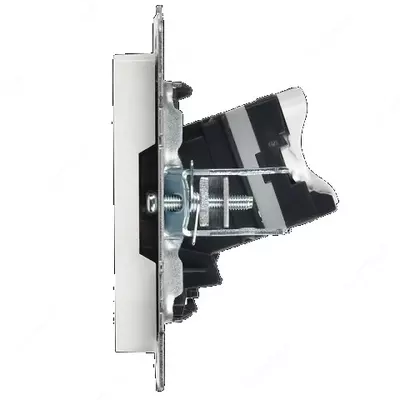 Розетка компьютерная BRITE RJ45 кат.6 РК11-БрБ белый  IEK