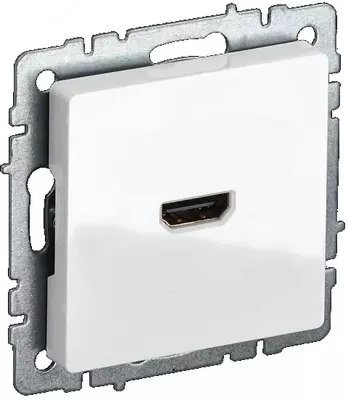 Розетка HDMI BRITE РHDMI-0-БрБ белый  IEK