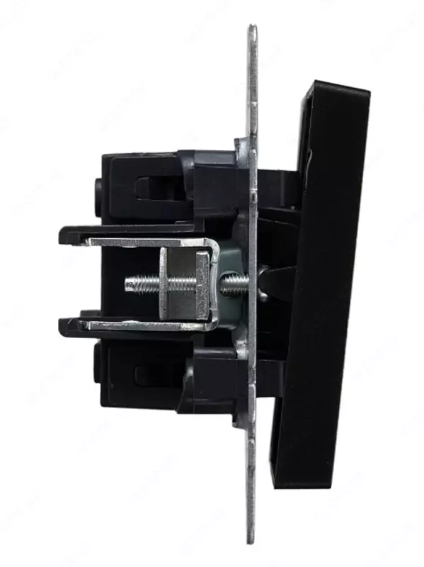 Выключатель BRITE 2-кл. 10А ВС10-2-0-БрЧ черный IEK