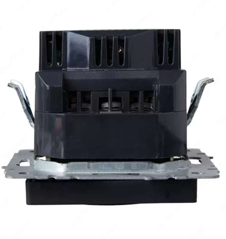 Розетка BRITE с з/к/ш 16А с USB A+C 18Вт РЮш11-1-БрЧ черный IEK