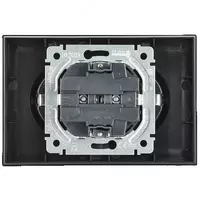 47 320 сум Розетка BRITE 2-я с з/к без з/ш 16А в сб. РС12-3-БрЧ черный IEK