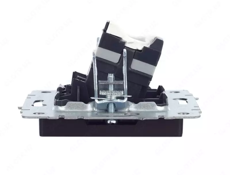 Kompyuter rozetkasi BRITE RJ45 kat.5e RK 10-RF qora IEK
