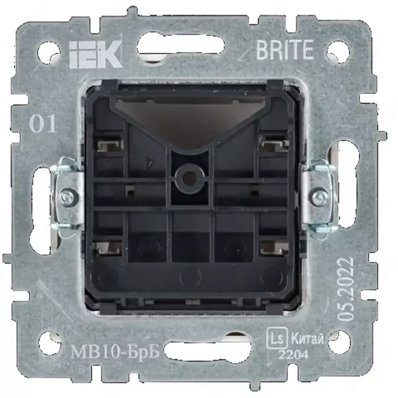 Вывод кабеля BRITE МВ10-БрЧ черный IEK
