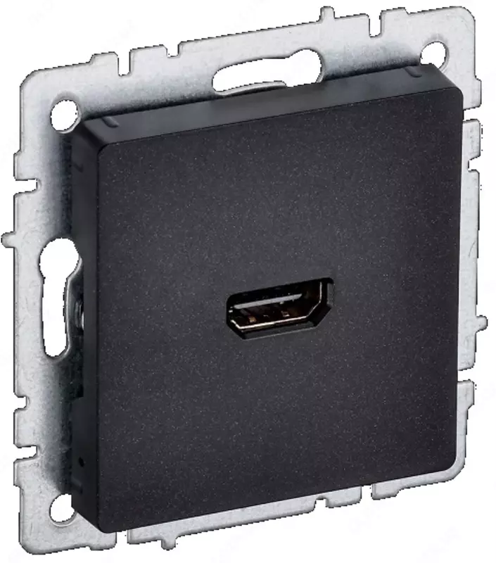 Розетка HDMI BRITE РHDMI-0-БрЧ черный IEK