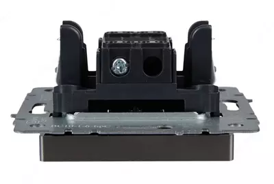 Выключатель BRITE 1-кл. прох. 10А ВС10-1-6-БрС сталь IEK