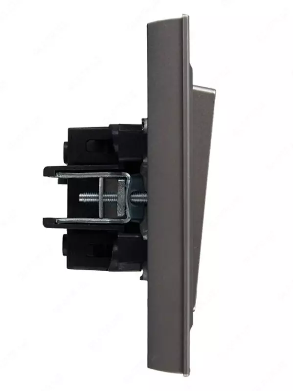 Выключатель BRITE 3-кл. 10А ВС10-3-0-БрС сталь IEK