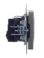 Розетка BRITE с з/к/ш 16А РС14-1-0-БрС сталь IEK - 24 050 сум