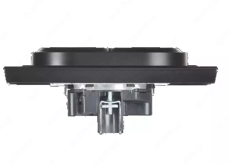 Розетка BRITE 2-я с з/к без з/ш 16А в сб. РС12-3-БрС сталь IEK