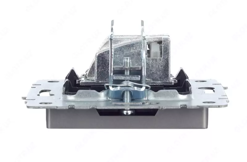 Розетка TV BRITE оконечная РТВ11-0- БрС сталь IEK