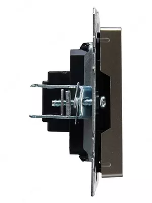 Розетка HDMI BRITE РHDMI-0-БрС сталь IEK