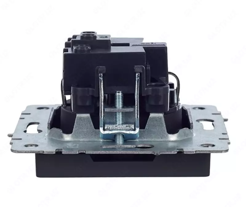 Розетка BRITE с з/к/ш 16А РС14-1-0-БрГ графит IEK