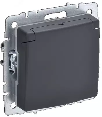 16a IP44 Rsbsh10 qopqoqli z/k/W bilan BRITE rozetkasi-3-44-Brg grafiti IEK
