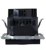 Розетка BRITE с з/к/ш 16А с USB A+C 18Вт РЮш11-1-БрГ графит IEK Только в розницу