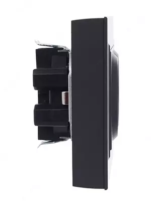 Розетка BRITE 2-я с з/к без з/ш 16А в сб. РС12-3-БрГ графит IEK