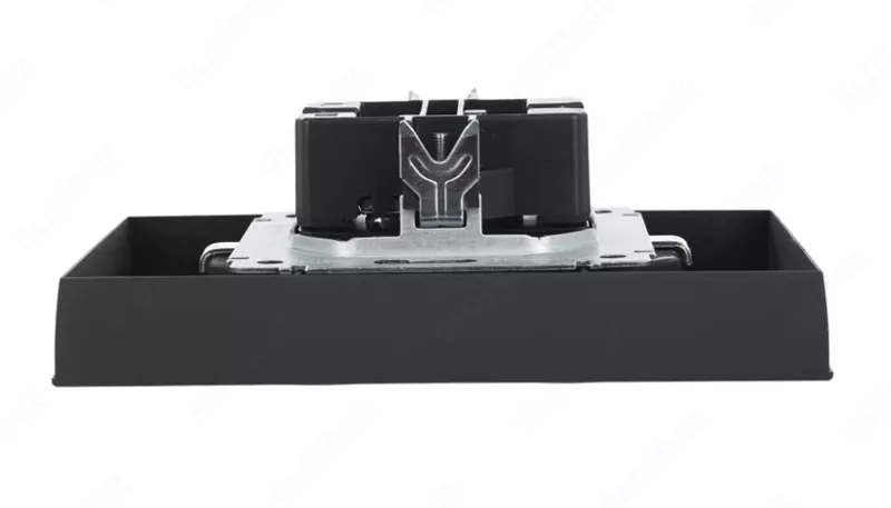 Розетка BRITE 2-я с з/к/ш 16А в сб. РСш12-3-БрГ графит IEK