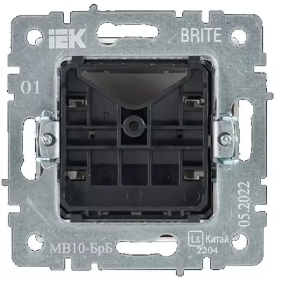Вывод кабеля BRITE МВ10-БрГ графит IEK