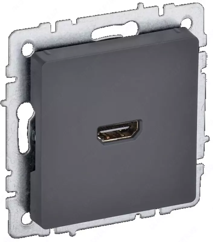 Розетка HDMI BRITE РHDMI-0-БрГ графит IEK