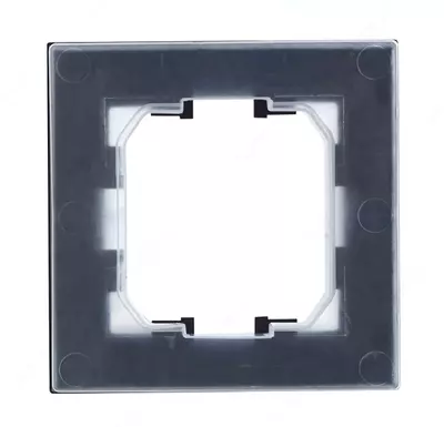 Рамка BRITE 1-местная РУ-1-БрГ графит IEK