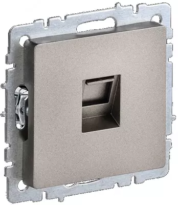 Kompyuter rozetkasi BRITE RJ45 kat.5e RK 10-br shampan IEK