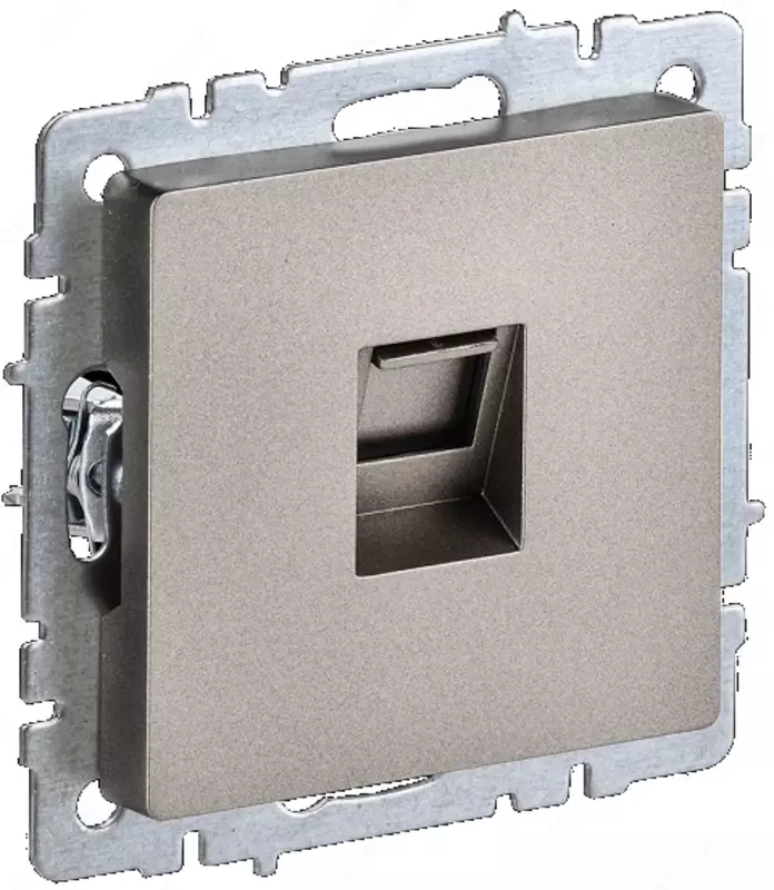 Kompyuter rozetkasi BRITE RJ45 kat.5e RK 10-br shampan IEK