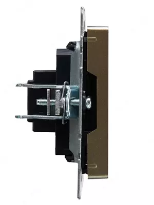 Розетка HDMI BRITE РHDMI-0-БрШ шампань IEK