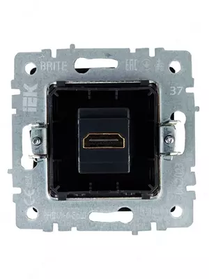 Розетка HDMI BRITE РHDMI-0-БрШ шампань IEK