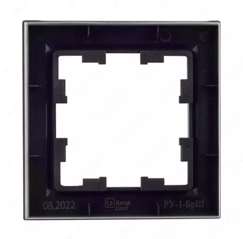 Рамка BRITE 1-местная РУ-1-БрШ шампань IEK - 10 010 сум