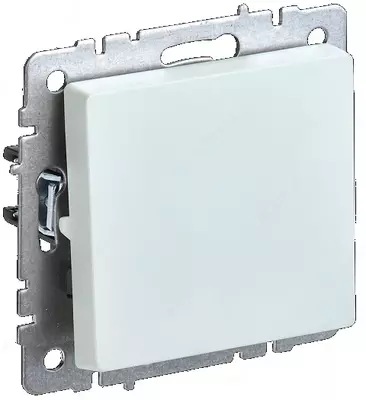 Выключатель BRITE 1-кл. самовозвратный 10А ВС10-1-4-БрЖ жемчуг IEK