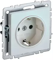 Розетка BRITE с з/к/ш 16А РС14-1-0-БрЖ жемчуг IEK