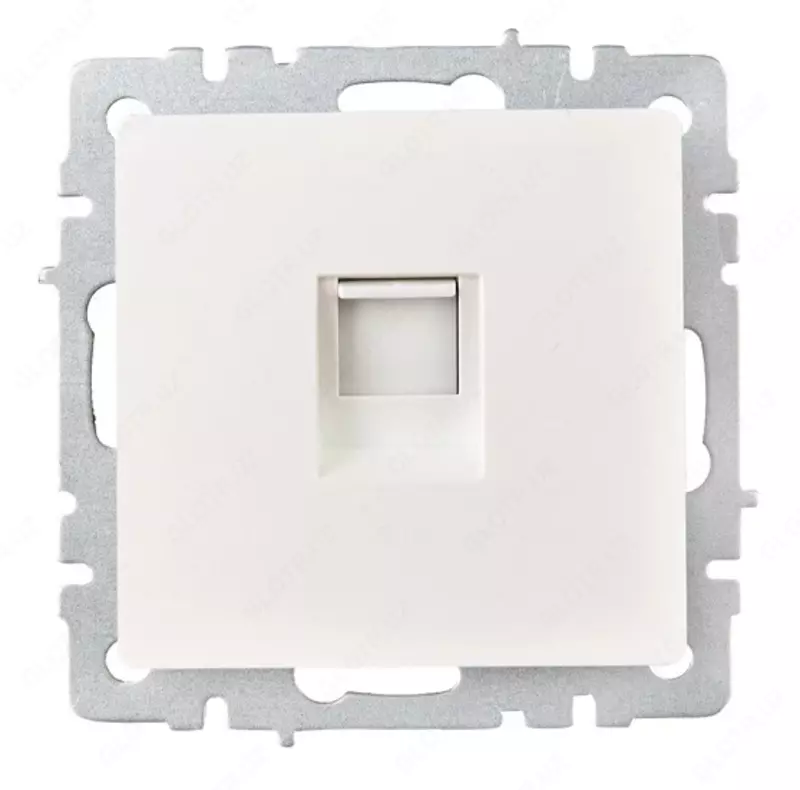 Розетка компьютерная BRITE RJ45 кат.6 РК11-БрЖ жемчуг IEK