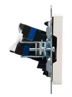 Розетка компьютерная BRITE RJ45 кат.6 РК11-БрЖ жемчуг IEK - 62 010 сум