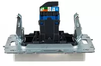 Розетка компьютерная BRITE RJ45 кат.6 РК11-БрЖ жемчуг IEK Только в розницу