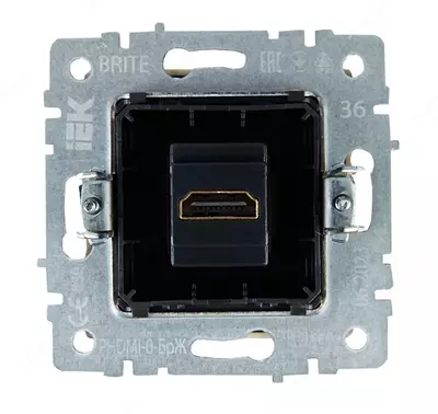 Розетка HDMI BRITE РHDMI-0-БрЖ жемчуг IEK