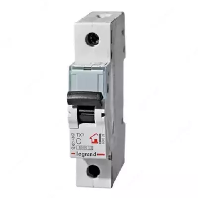 Автоматический выключатель Legrand TX3 C10/1, 6000/10kA