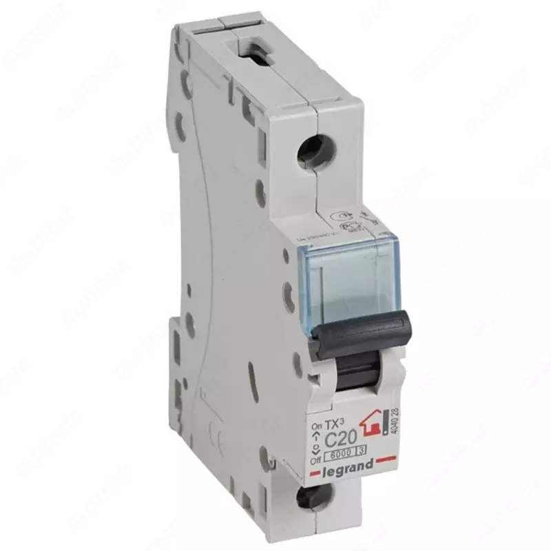 Автоматический выключатель Legrand TX3 C20/1, 6кА