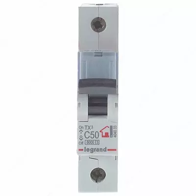Автоматический выключатель Legrand TX3 C50/1, 6кА