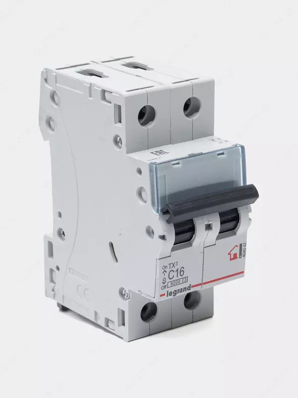 Автоматический выключатель Legrand TX3 MCB 6000 2P C16 / TX3 C16A 2П 6000