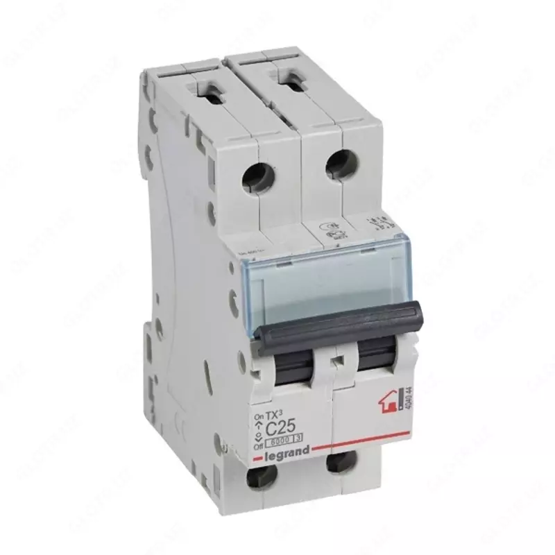 Автоматический выключатель Legrand TX3 C25/2, 6кА