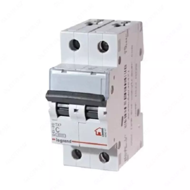 Автоматический выключатель Legrand TX3 MCB 6000 2P C40 / TX3 C40A 2П 6000