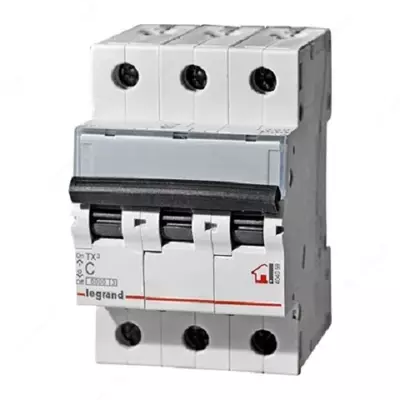 Автоматический выключатель Legrand TX3 C6/3, 6кА
