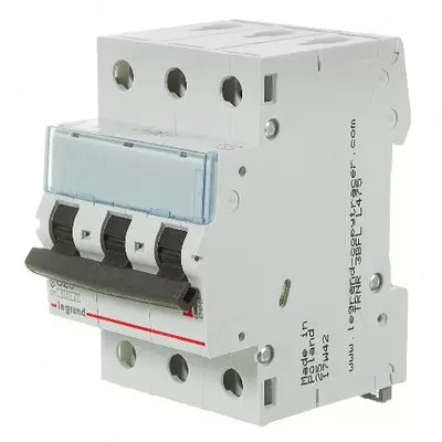 Автоматический выключатель Legrand TX3 C25/3, 6кА