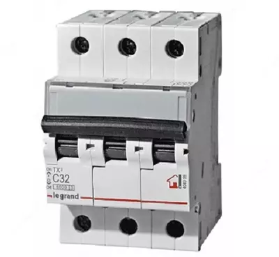Автоматический выключатель Legrand TX3 C32/3, 6кА