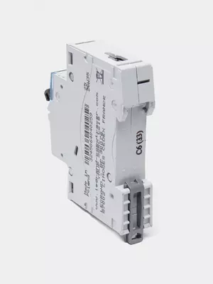 Автоматический выключатель Legrand TX3 MCB 10кA 1P C6/ TX3 С 6А 1Р 10кА 1МО